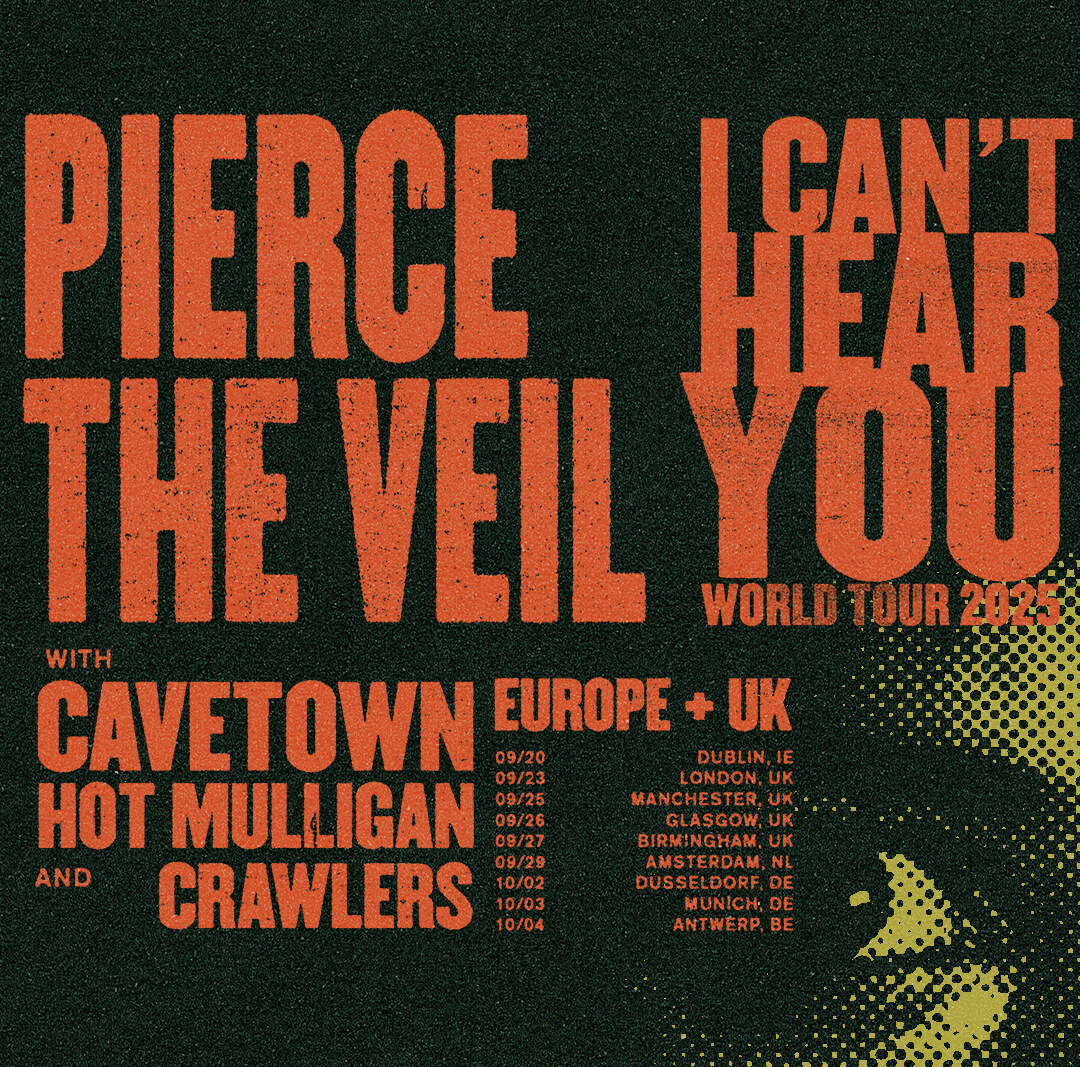 Pierce The Veil Announces “I Can’t Hear You” World Tour 2025 - Shows Will Encompass Songs From All Five Studio Albums And More!
