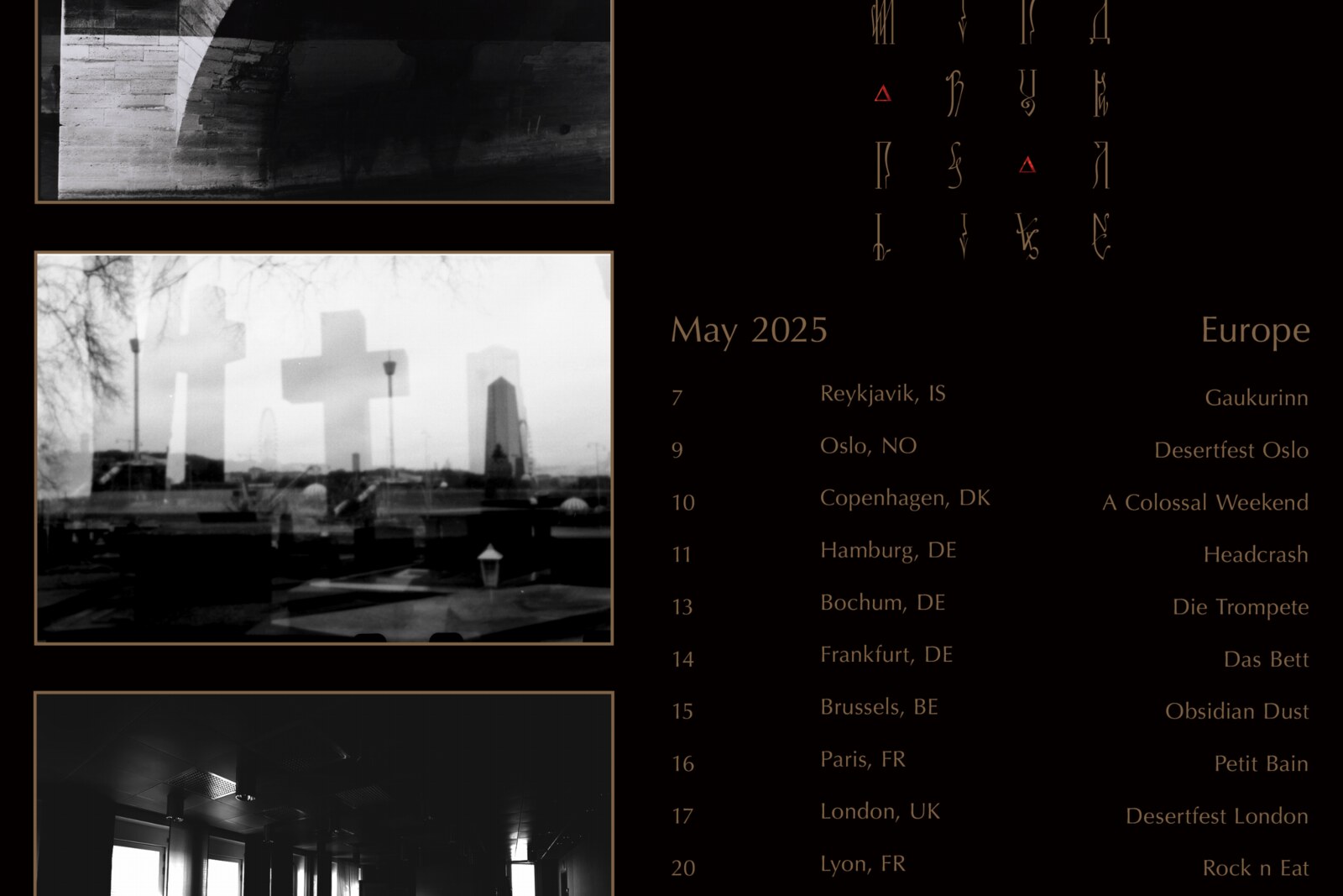 Pallbearer Announce 2025 European Headline Tour
