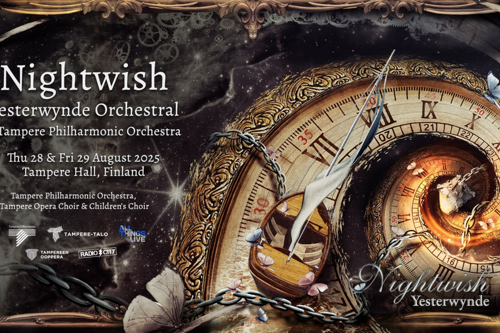 Nightwish’s Yesterwynde to Receive Symphonic World Premiere by Tampere Philharmonic Orchestra