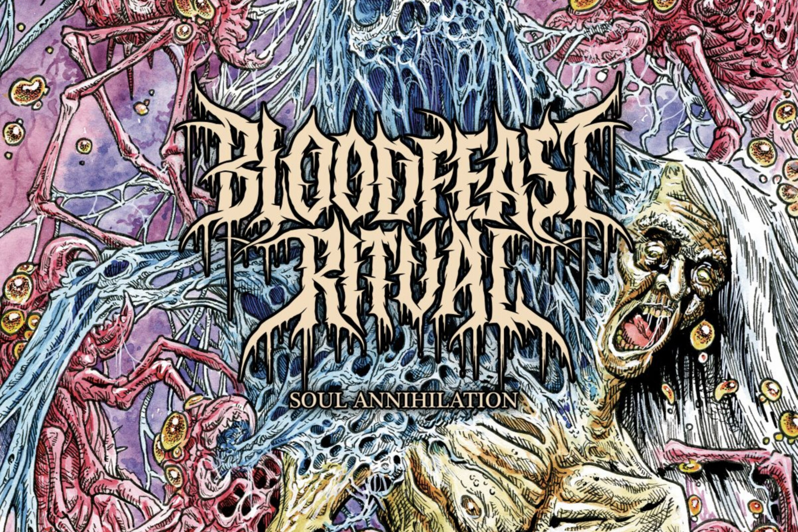 Necronomicon Ex Mortis  & Bloodfeast Ritual Team Up For Bloody Good Split Album