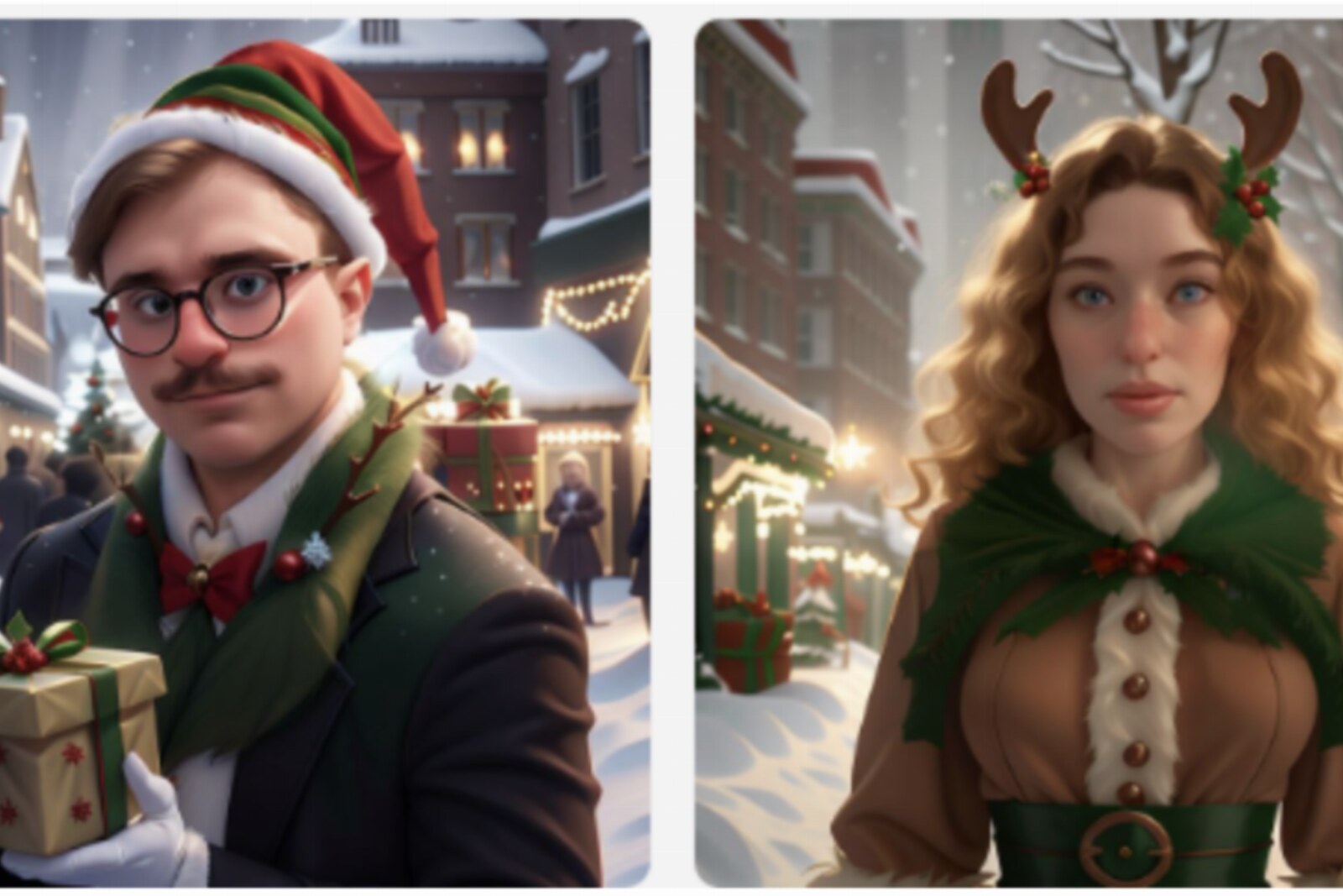 ‘Christmasify’ Yourself on the Outernet Screens with Snow Globe Selfies A.I Interactive Experience