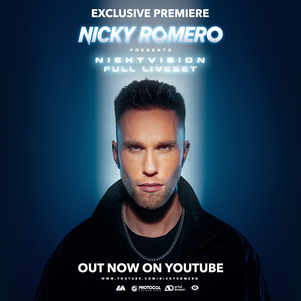 Nicky Romero releases full 2-hour multi-cam video of his sold-out Nightvision solo performance
