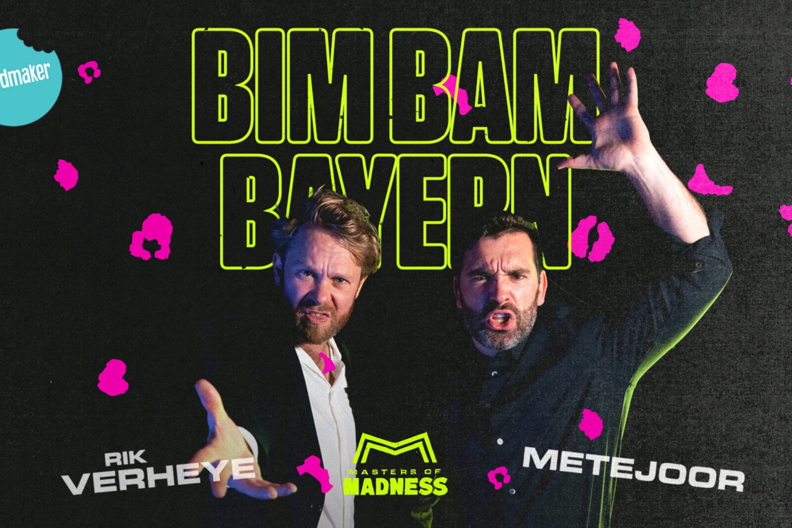 Geen jingle bells, wel Bim Bam Bayern met coaches Metejoor en Rik Verheye in Masters of Madness
