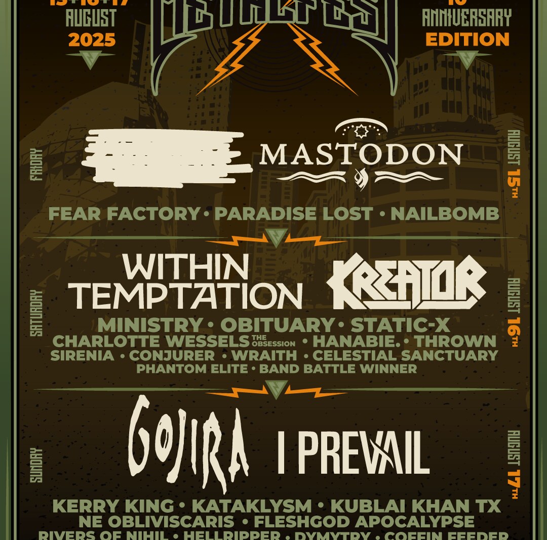 Dynamo Metalfest adds 9 new bands to 10th Anniversary Edition