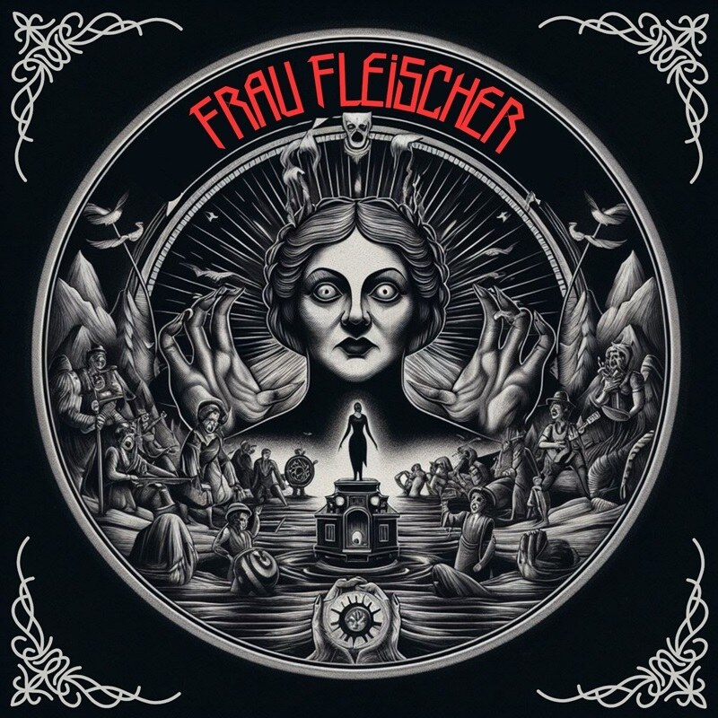 French Industrial Metal Duo Frau Fleischer Joins Forces with Wormholedeath