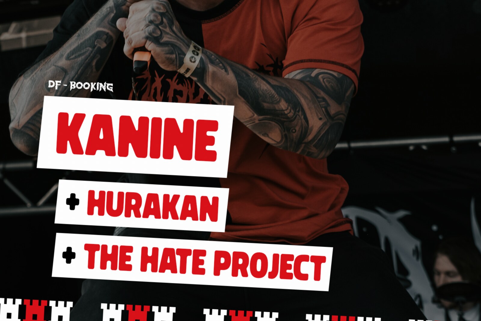Brutale Metalavond met Kanine, Hurakan en The Hate Project op 22 februari in Ons Dorp, Emmer-Compascuum