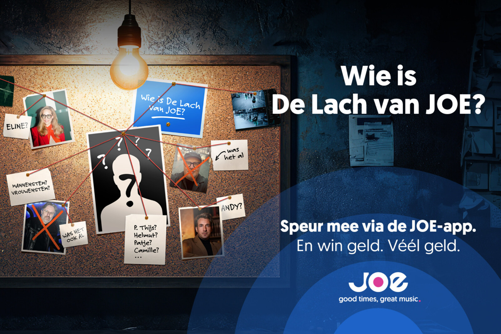 Welke bekende Vlaming schuilt er achter De Lach van JOE?