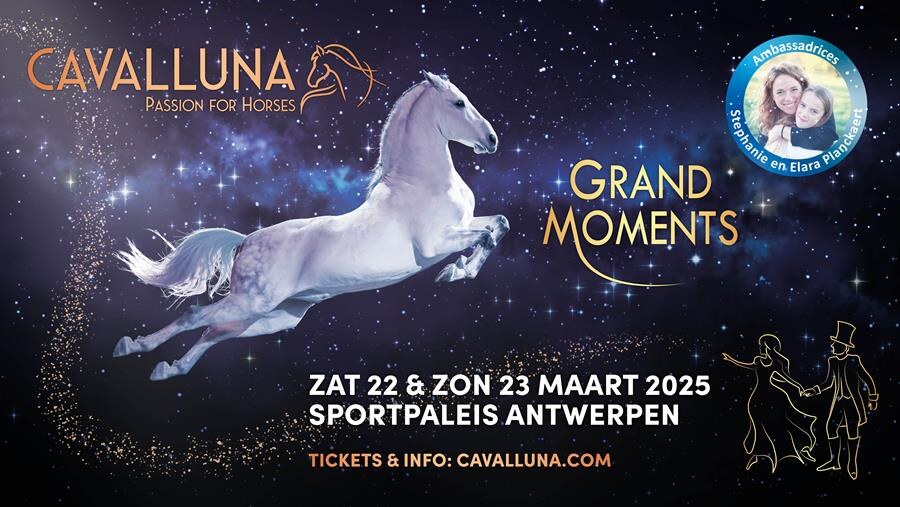 Magische acts uit heel Europa schitteren in CAVALLUNA – ‘Grand Moments’