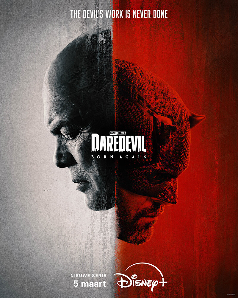 Nieuwe trailer en key art voor "Daredevil: Born Again"