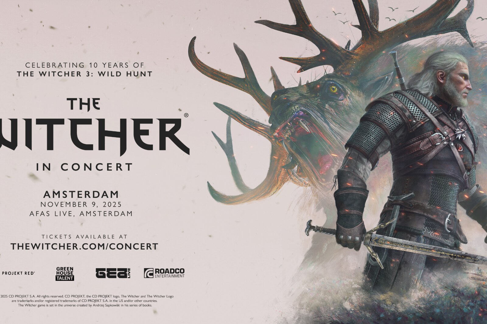 The Witcher in Concert komt naar Amsterdam