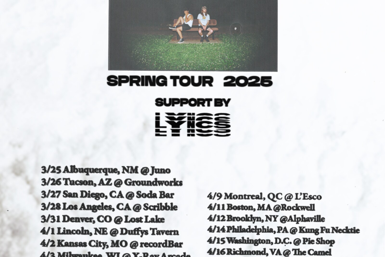 The Ivy Announce Spring Tour With Special Guest Lyncs