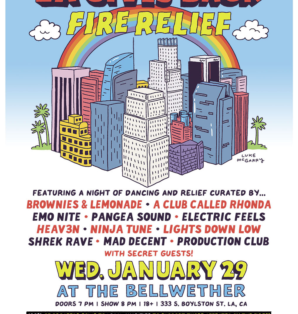 Iheartcomix, Brownies & Lemonade, Another Planet Entertainment & Teragram will present the 7th edition of LA GIVES BACK 