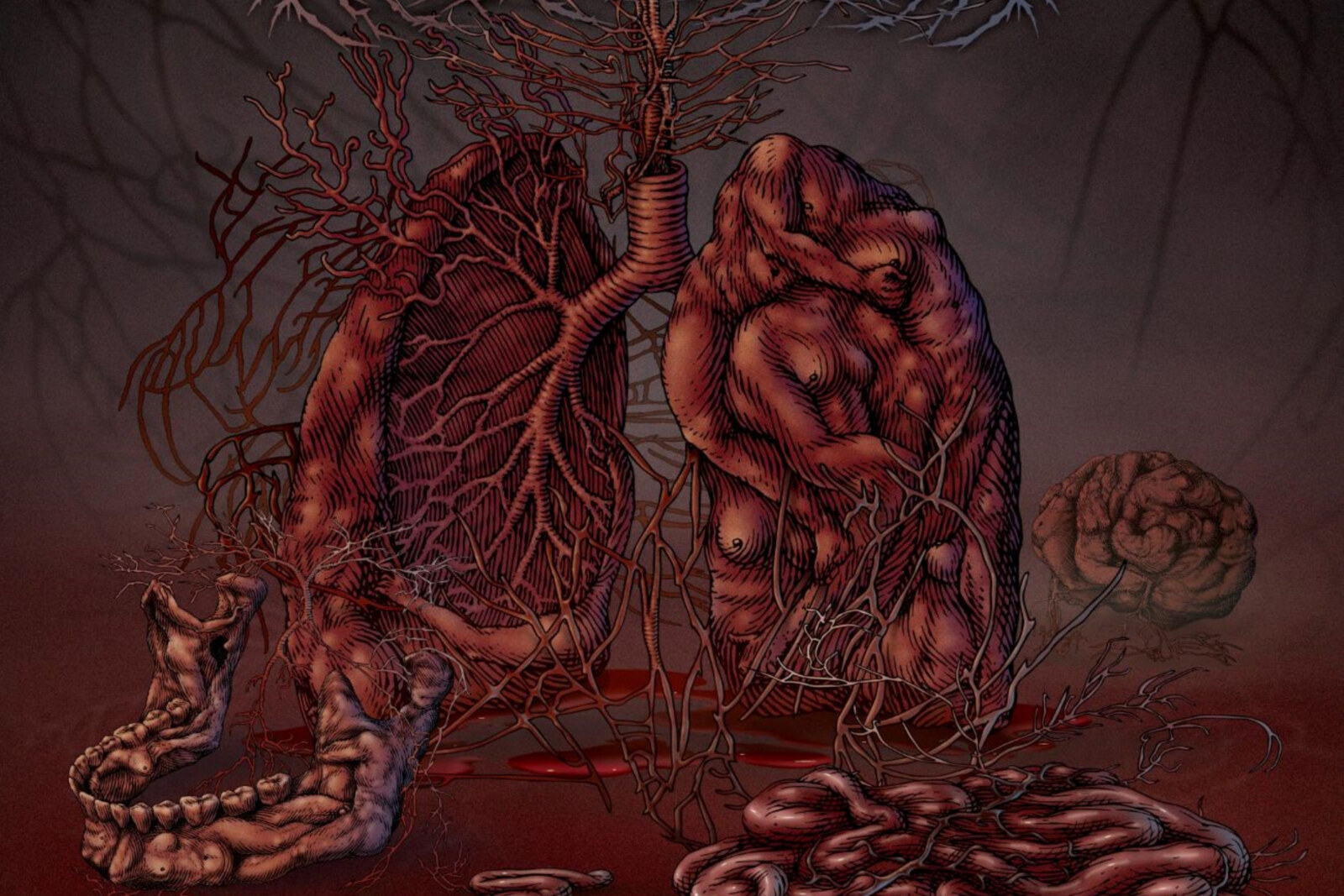 Across The Swarm: Italian death metallers premiere new single "Red Waters"