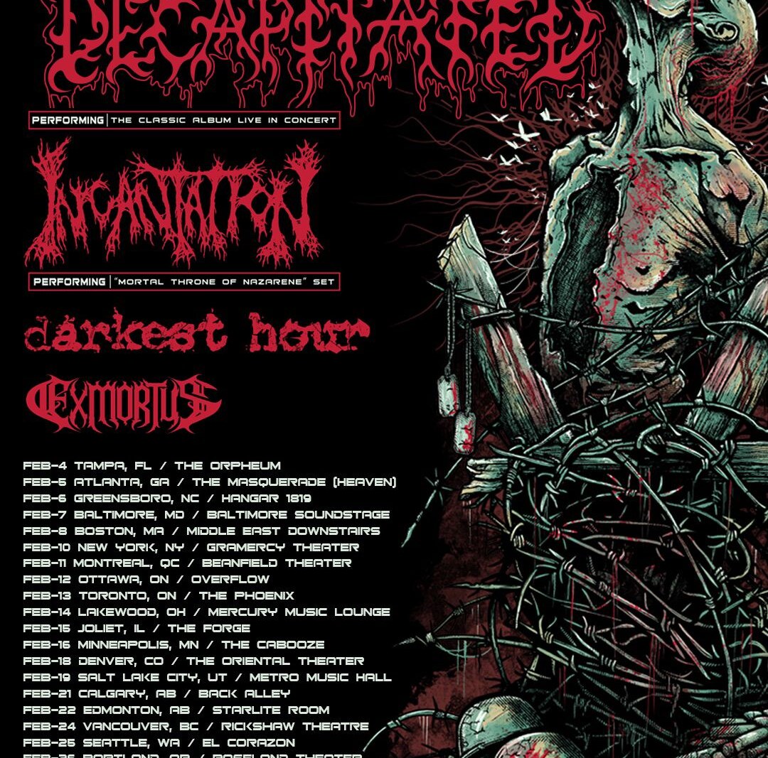 Decapitated Unleashes Double Video Release Ahead of North American 'Nihility Tour'