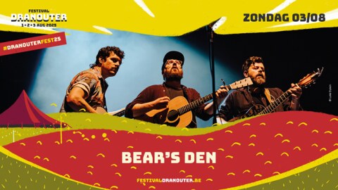 Eerste namen voor Festival Dranouter: Tom Walker, Le Vent Du Nord, Blowzabella, Bear's Den, Peat & Diesel en The Haunted Youth!