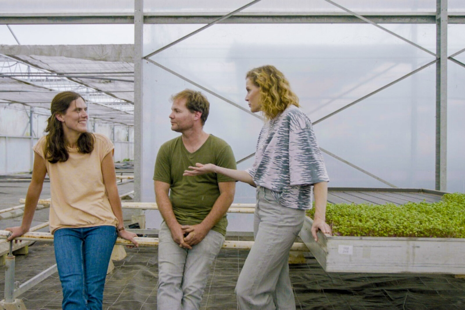 Microgroentenboer Tom ziet Sandra zelf vertrekken in Boer zkt Vrouw