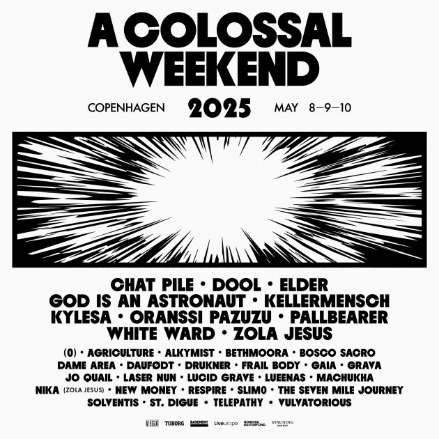 A COLOSSAL WEEKEND Announces Five Final Acts and Completes This Year’s Lineup