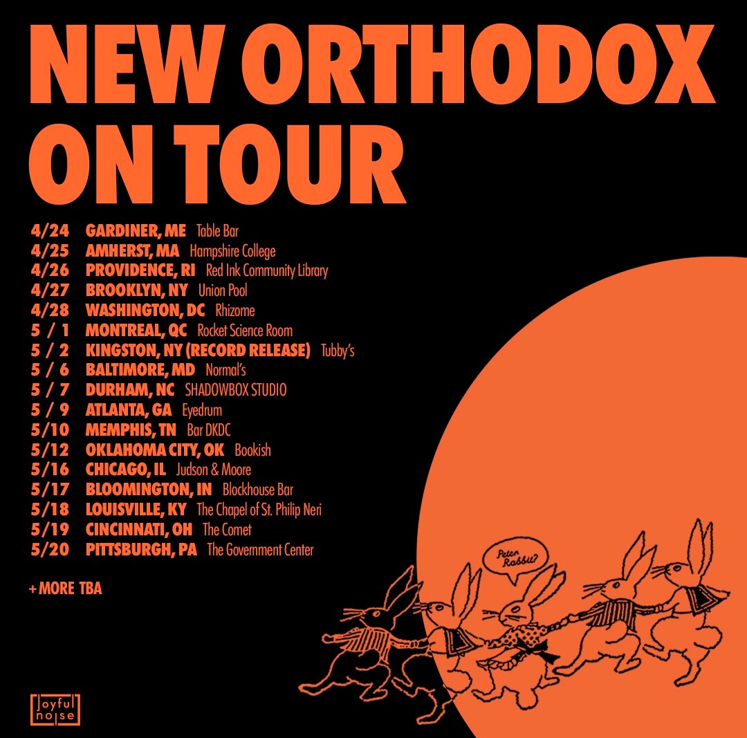 New Orthodox Announces Tour Ahead of Debut LP 'Bull Market on Corn' out Friday