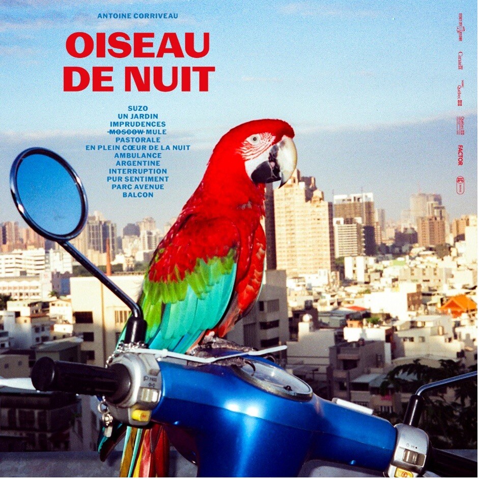 Antoine Corriveau Announces New Album 'Oiseau De Nuit' - out 25 April via Secret City