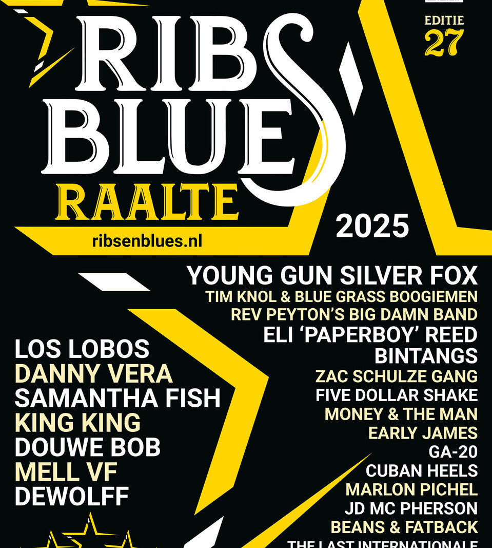 Programma Ribs & Blues Raalte 2025