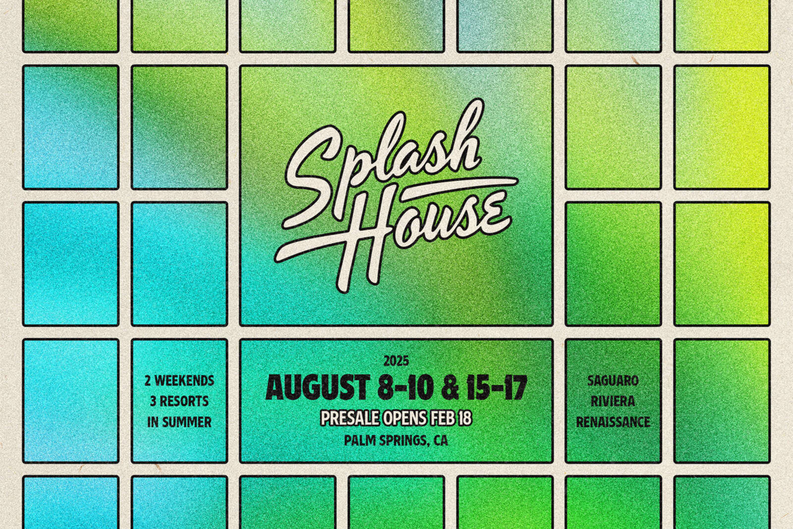 Splash House Announces Dates for 2025 Edition