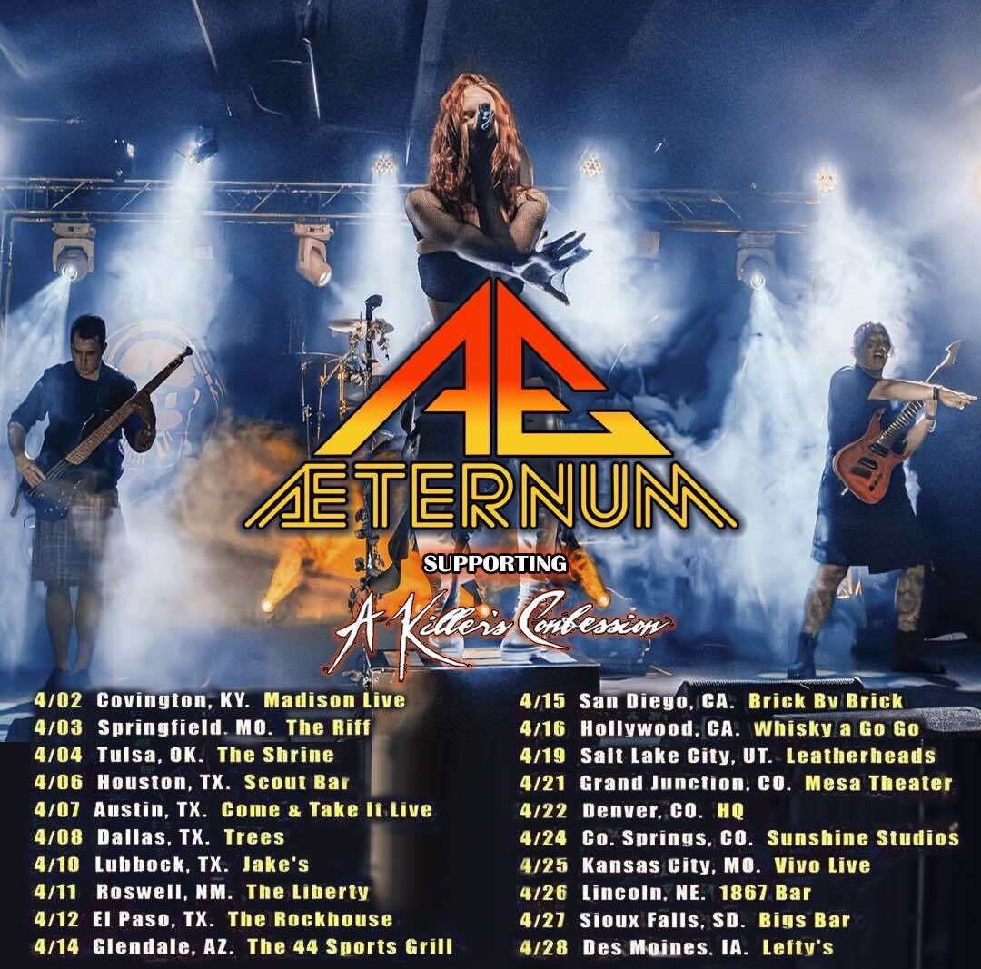 Aeternum Announce New Single "Voodoo Doll", Tour Dates Supporting A Killer's Confession