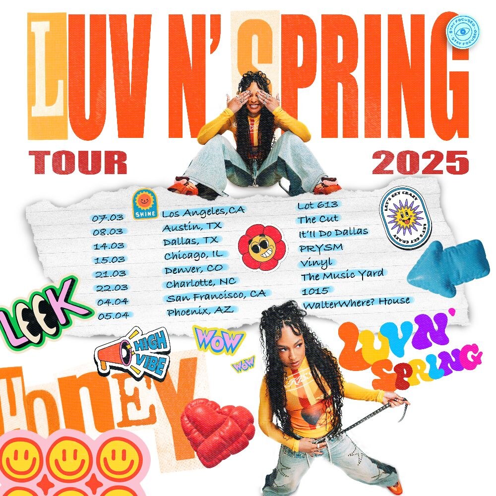 HoneyLuv Announces 2025 US Headline Luv N' Spring Tour