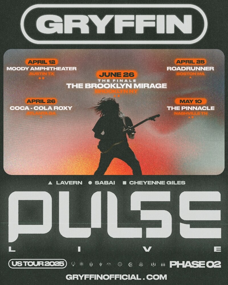 Gryffin Announces End Of Era with PULSE PHASE 2 Tour