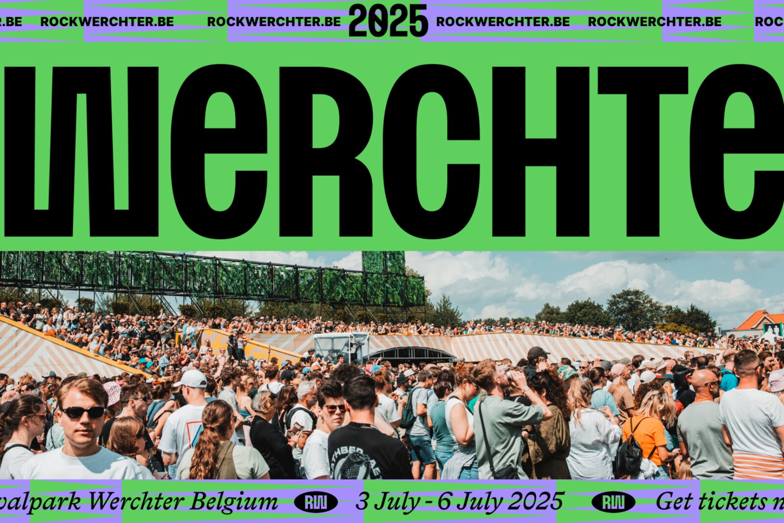Rock Werchter: Ontdek nu de line-up van de Slope!