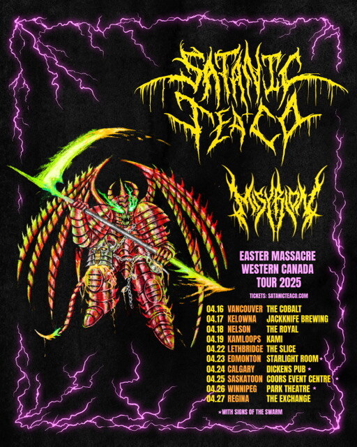 Satanic Tea Co. Announces Easter Massacre Tour