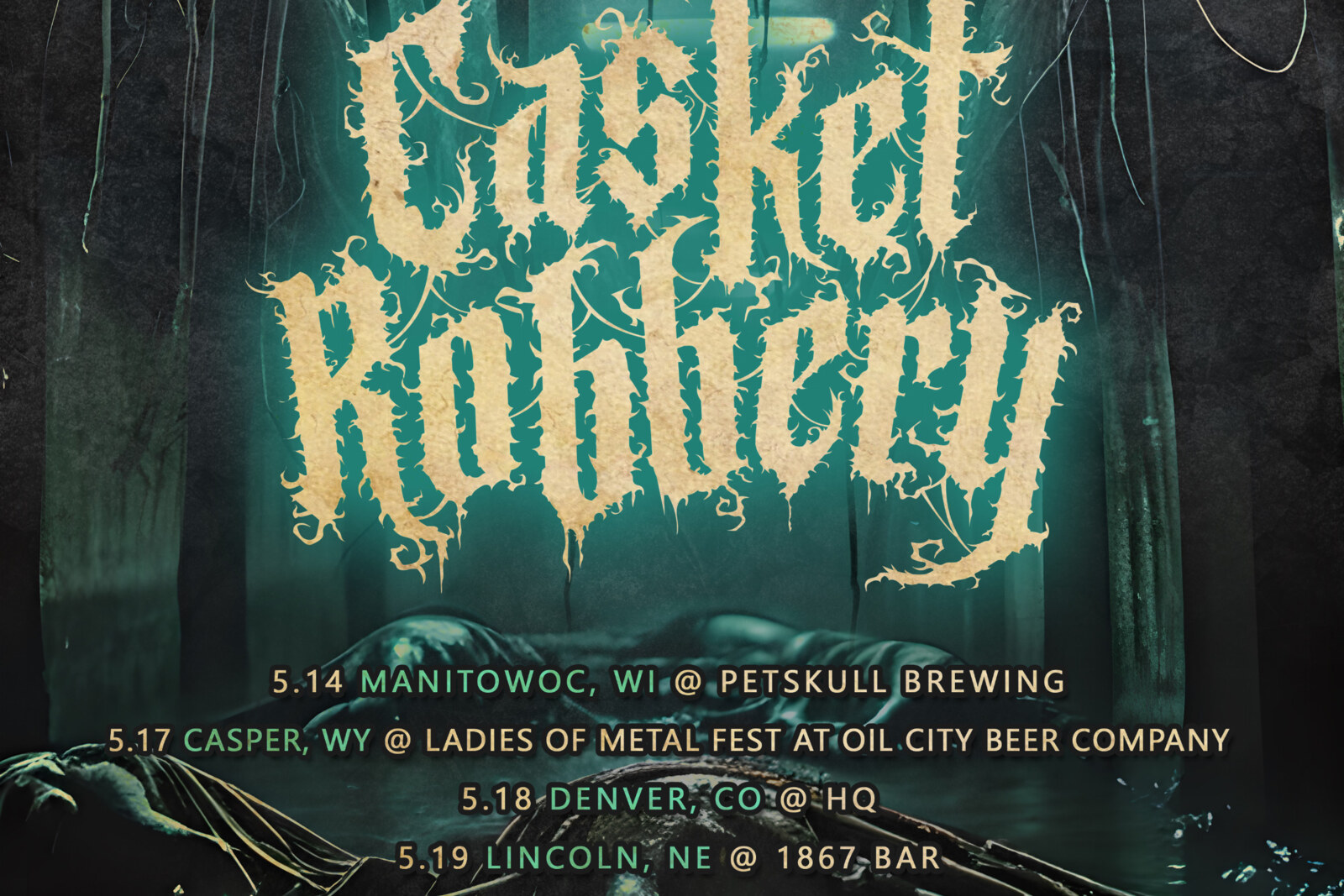 Casket Robbery Announces Upcoming US Tour