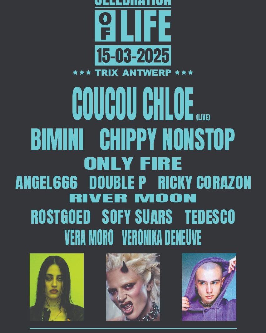 Celebration Of Life op zaterdag 15 maart in Trix. De queer rave for all is terug!