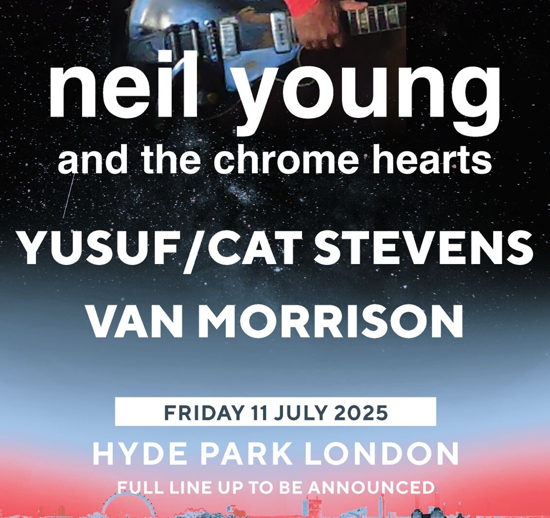 Neil Young and the chrome hearts to headline BST Hyde Park
