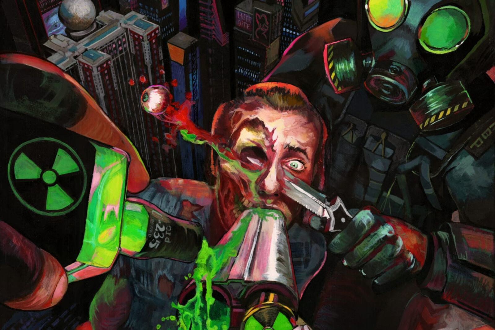 Swiss thrashers Atomizator unleash their debut album "Nuclear Booze Patrol"