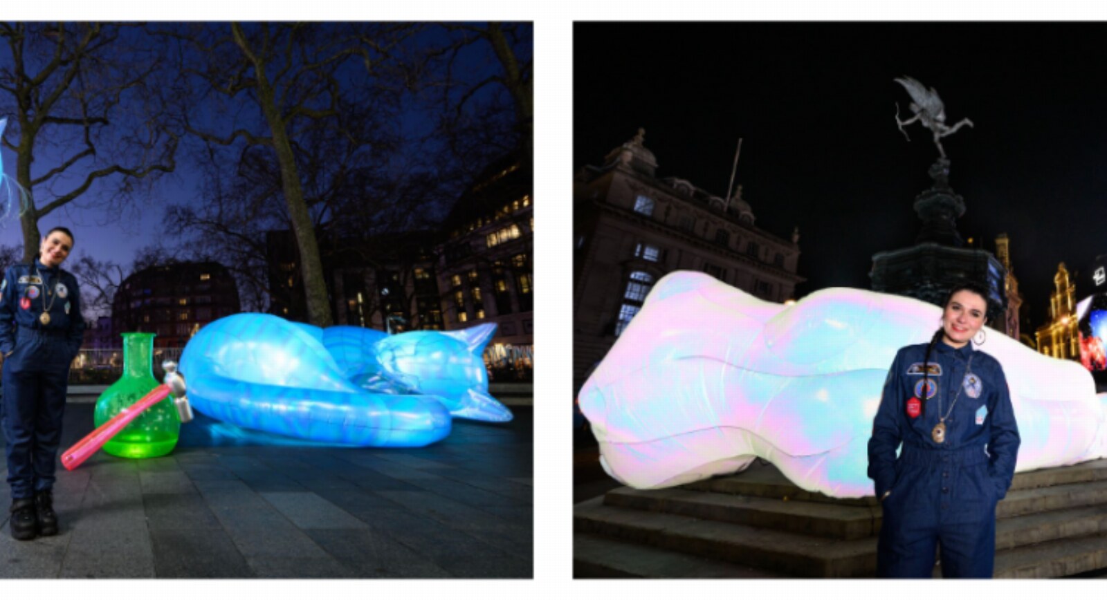 London: An intergalactic takeover has transformed London’s West End as artist and designer Dr. Nelly Ben Hayoun-Stépanian