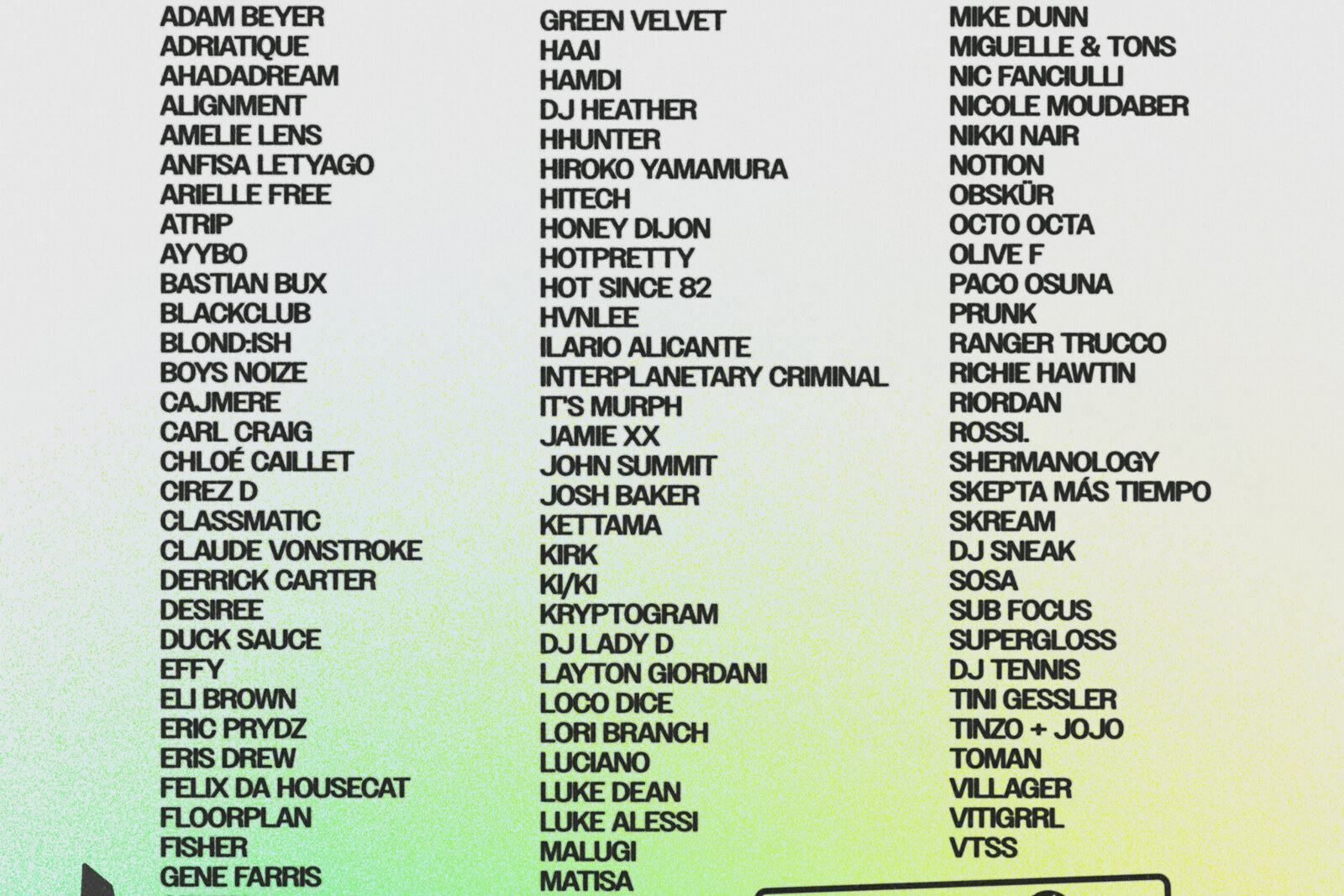 ARC Festival Announces Eric Prydz, Cirez D, Pryda, Amelie Lens, Richie Hawtin, Honey Dijon, Cajmere, KI/KI + More for 2025 Edition