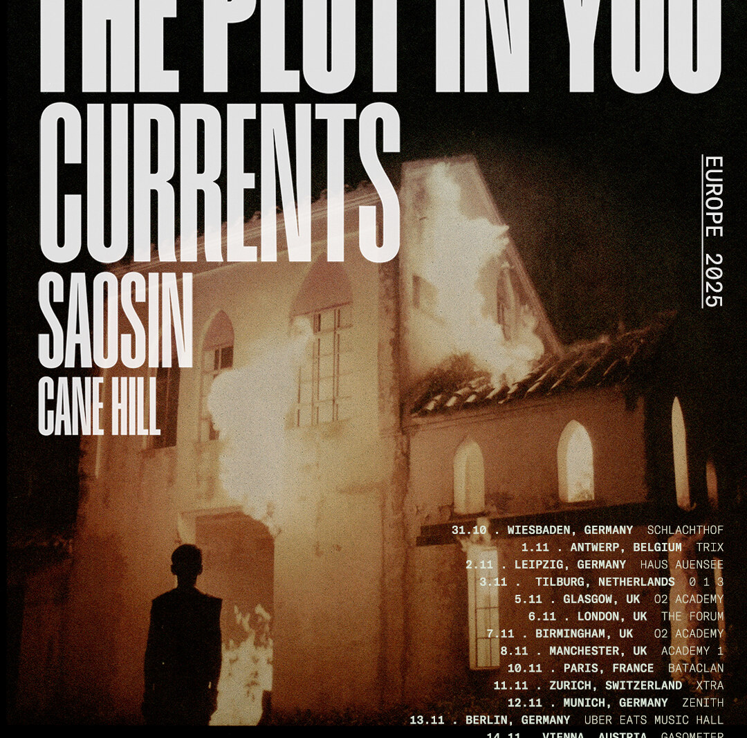 The Plot In You Announces Huge UK and European Tour For Winter 2025