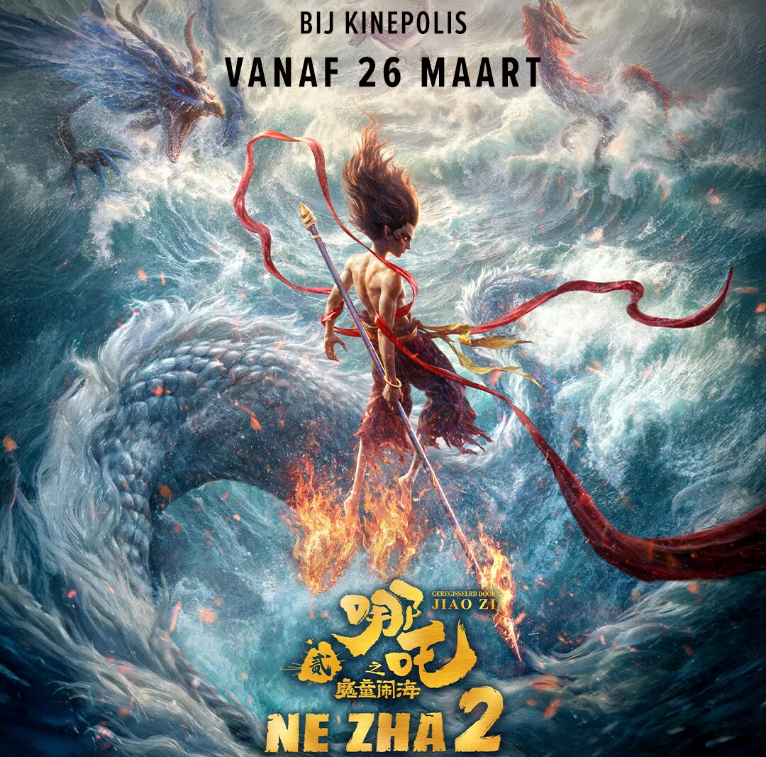 Kinepolis brengt Chinese animatiespektakel ‘Ne Zha 2’ naar Belgische bioscopen, inclusief IMAX-ervaring