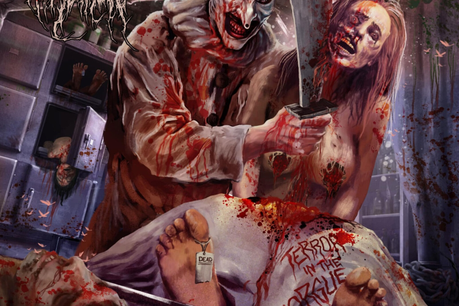 Morgue Terror: Buffalo death metallers expand their Terrifier-inspired horror with new track, “Terror in the Morgue”