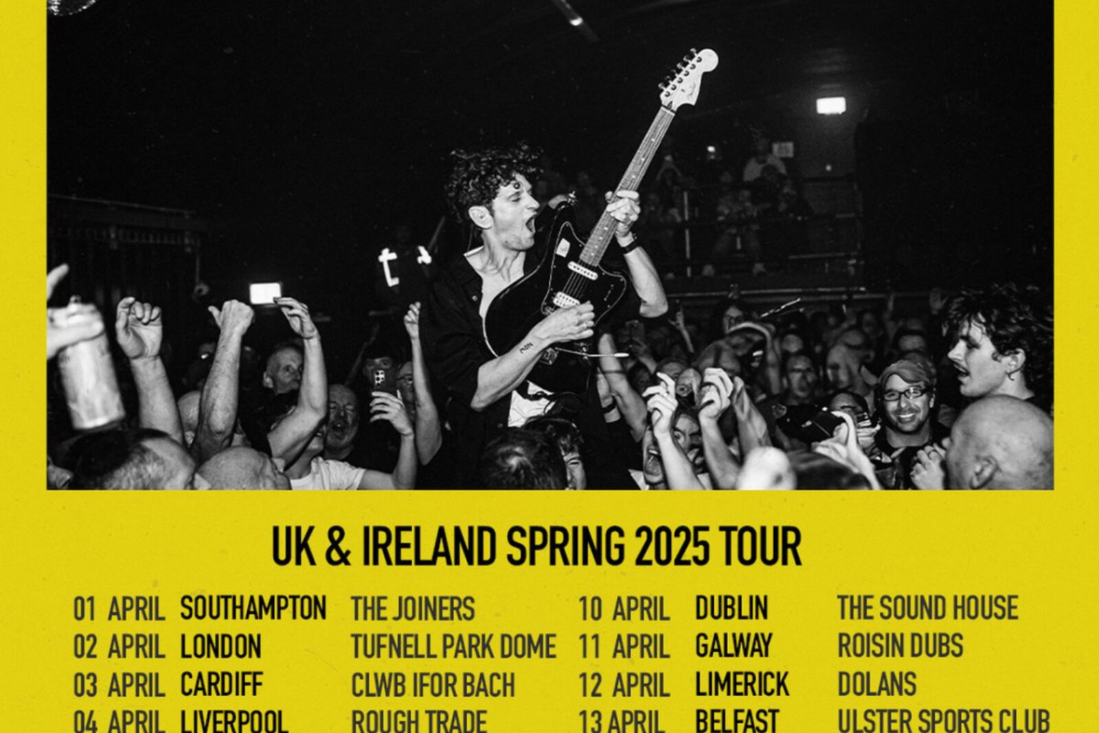 October Drift announce spring tour supports & summer festival dates