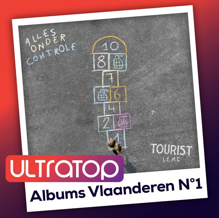 Tourist LeMC meteen op #1 in de Ultratop Albums Vlaanderen