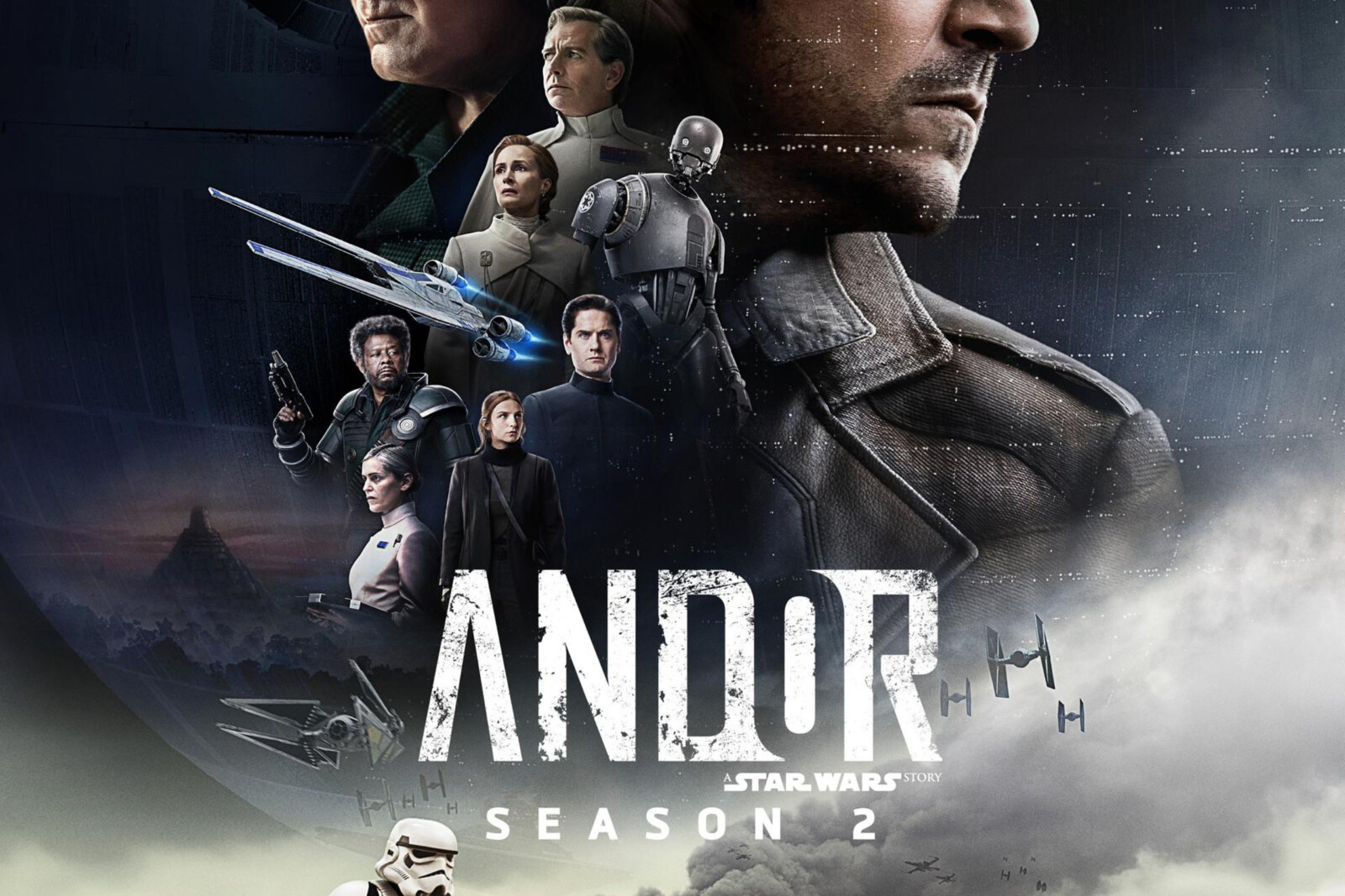 Disney+ onthult trailer en poster voor het tweede seizoen van Lucasfilms "Andor"