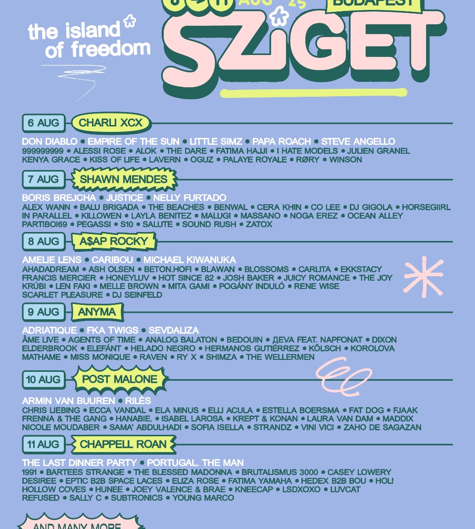 Sziget Festival voegt Little Simz, FKA Twigs en meer toe aan line-up