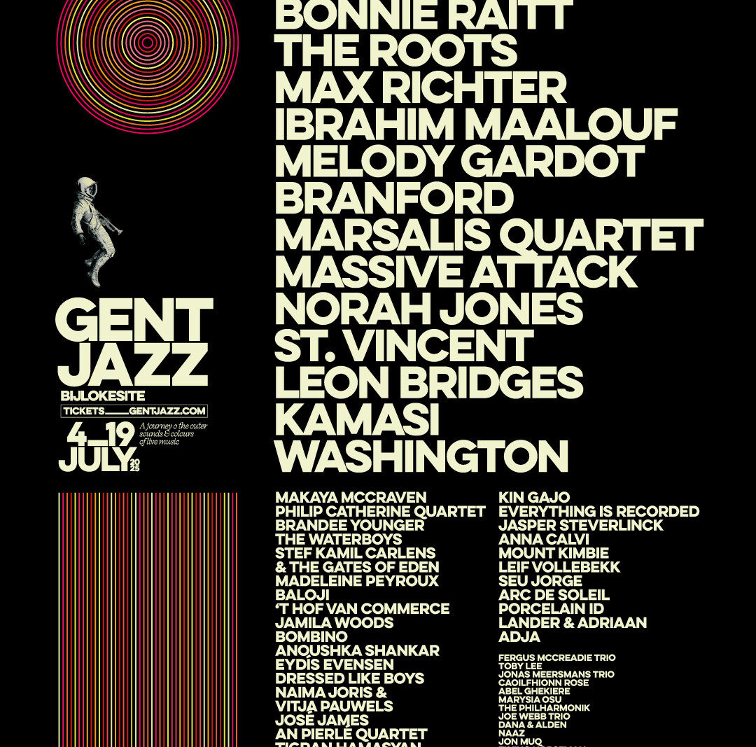 23 nieuwe namen voor Gent Jazz!