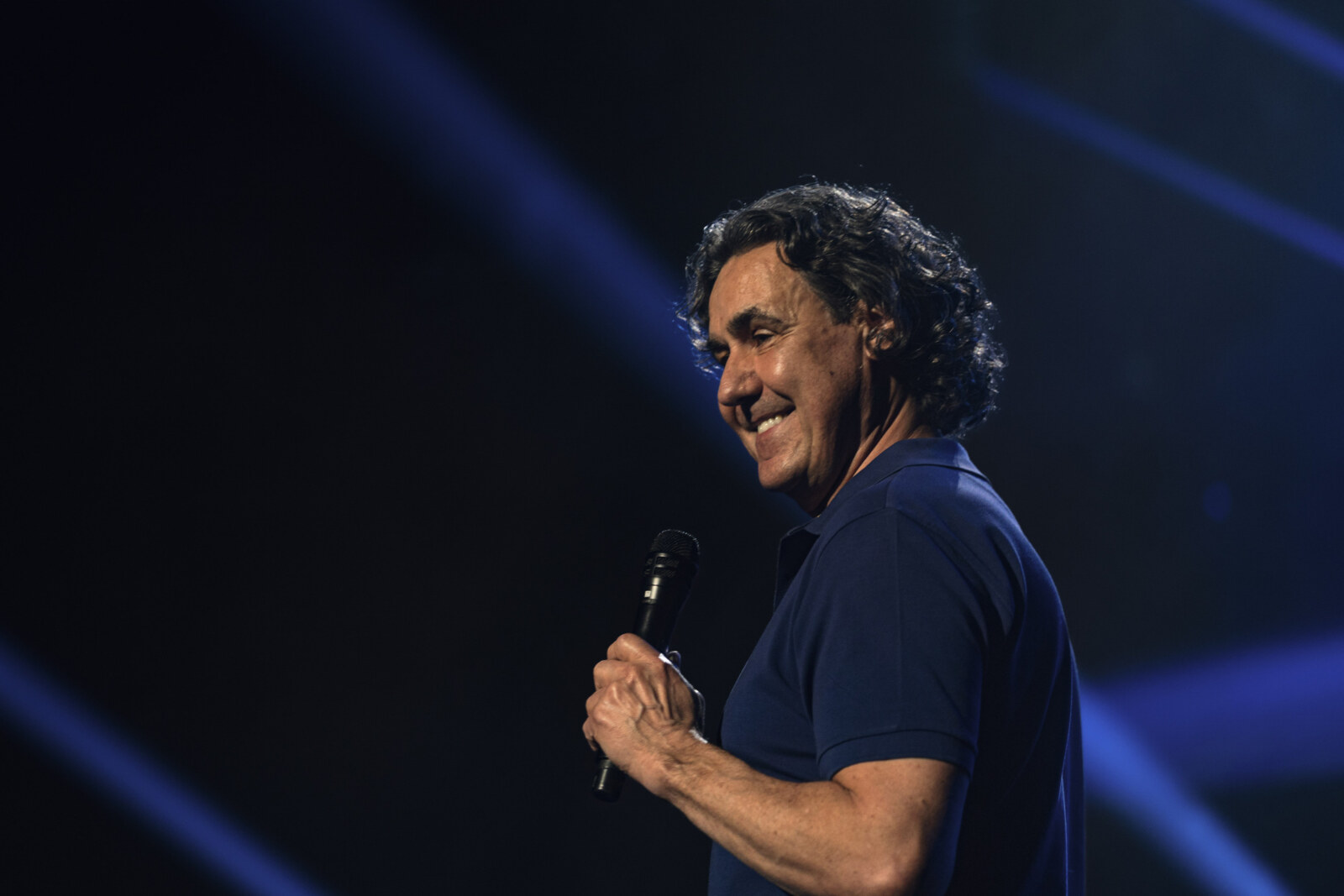 Micky Flanagan, Romesh Ranganathan and Katherine Ryan on Teenage Cancer Trust night 2