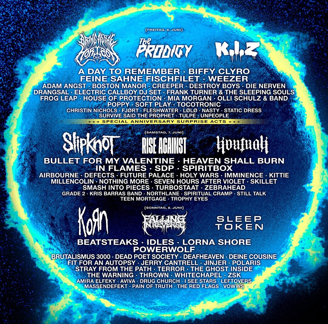 De line-up voor Rock am Ring & Rock im Park is nu compleet met 100 acts! 