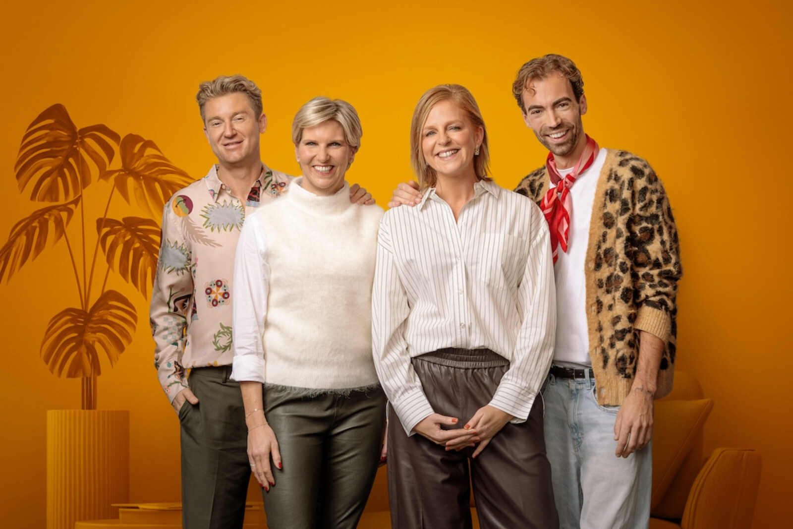 Maak kennis met het nieuwe Blind Gekocht-team: Daan, Sophie, Jani en Dorien