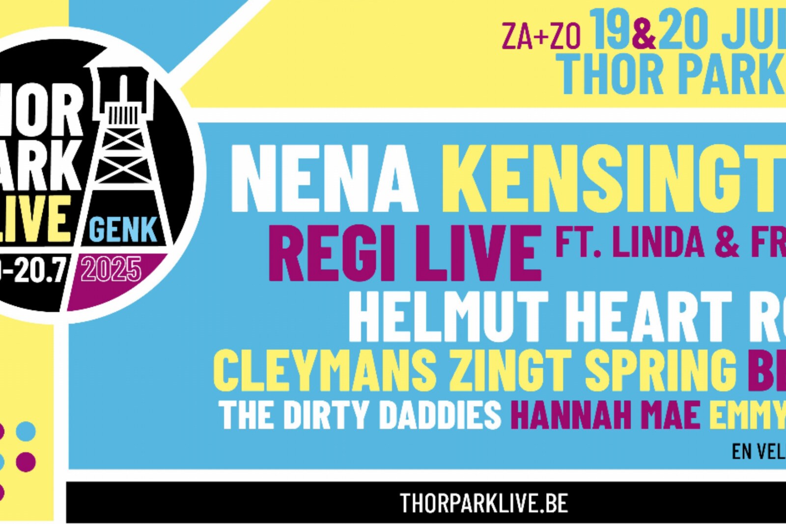 Thor Park Live: Internationale headliner NENA komt naar Genk!