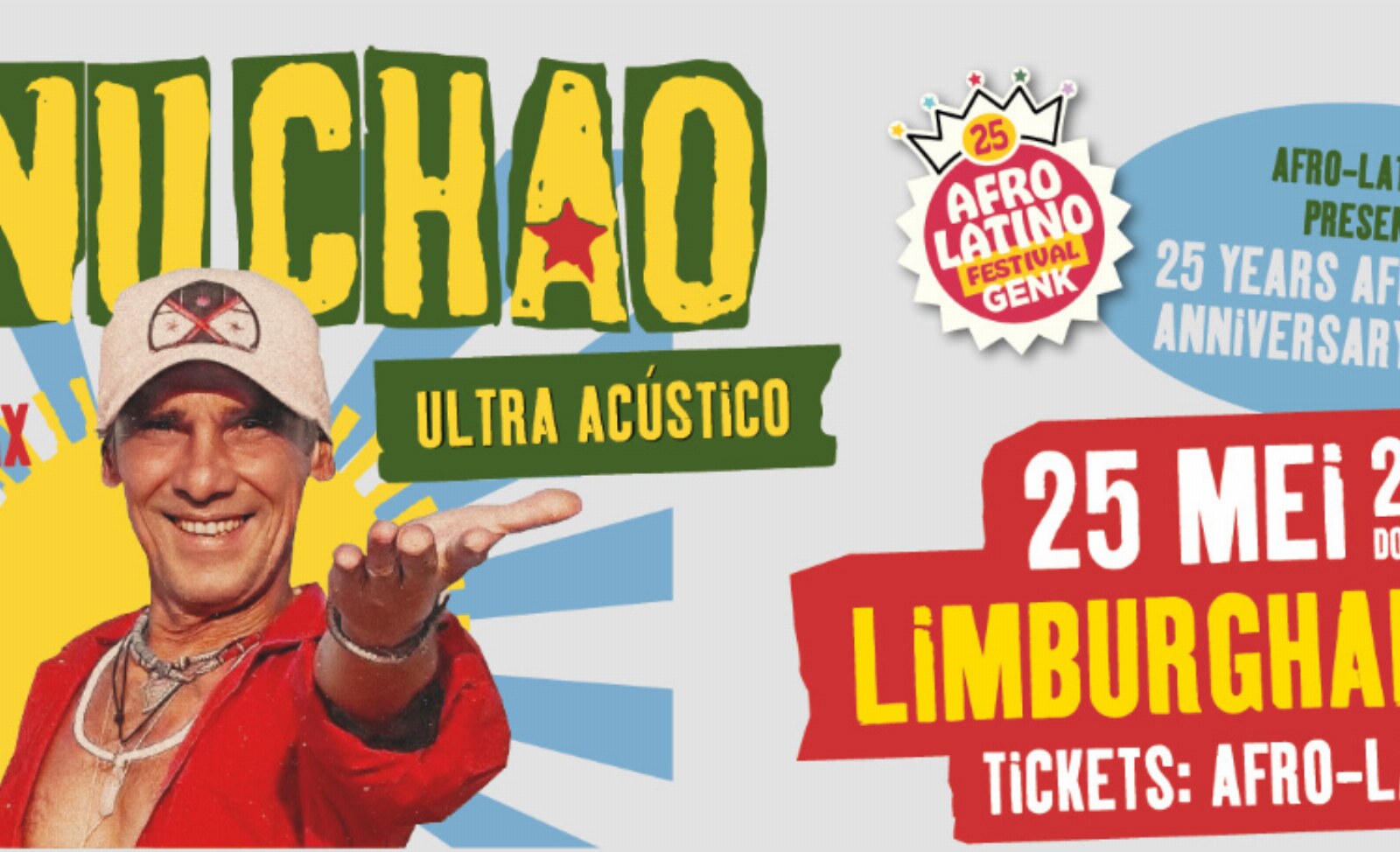 Legendarische mestizo-zanger Manu Chao komt naar Genk!