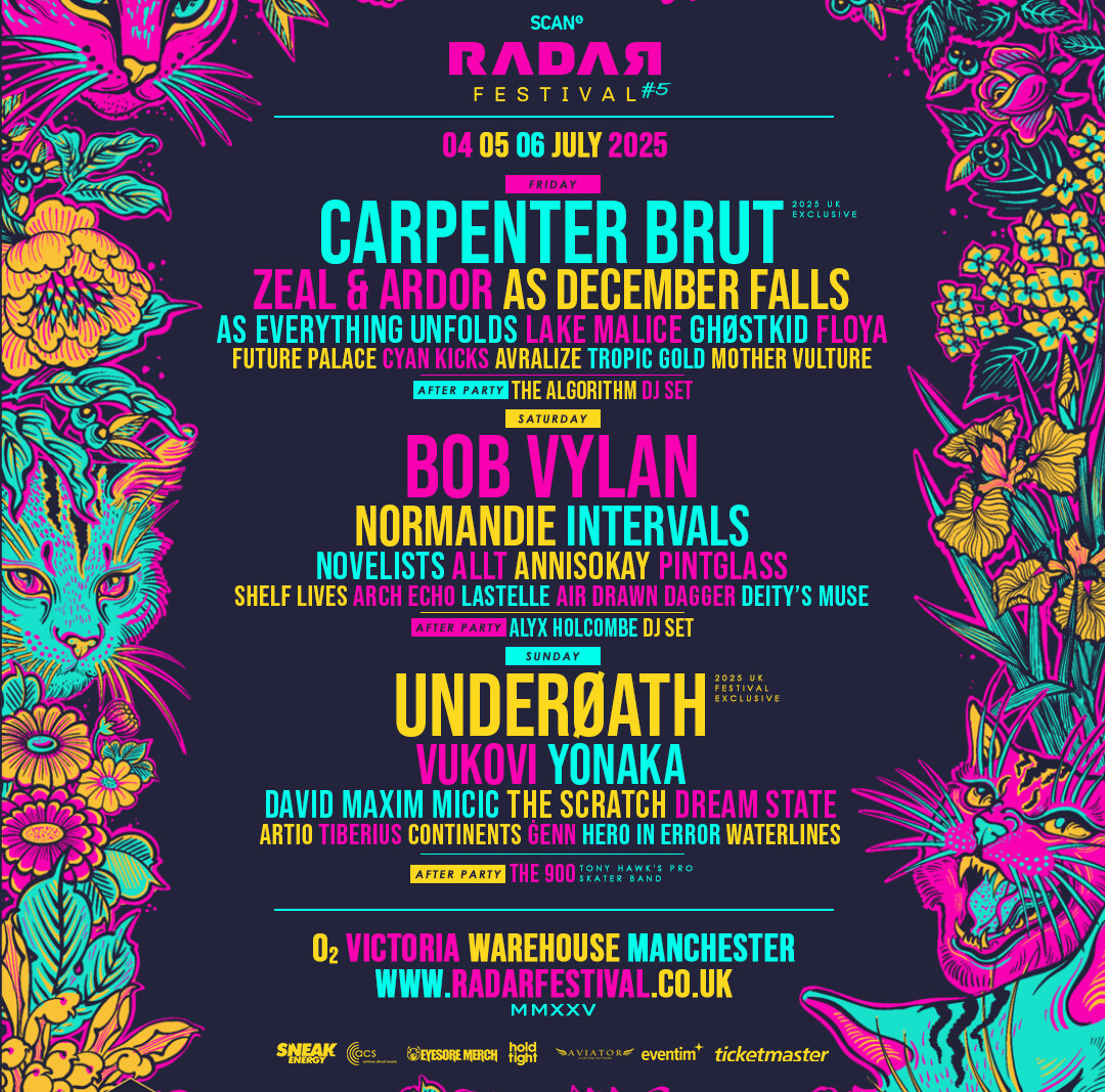 Radar Festival completes lineup with Annisokay, The Scratch, Alyx Holcombe